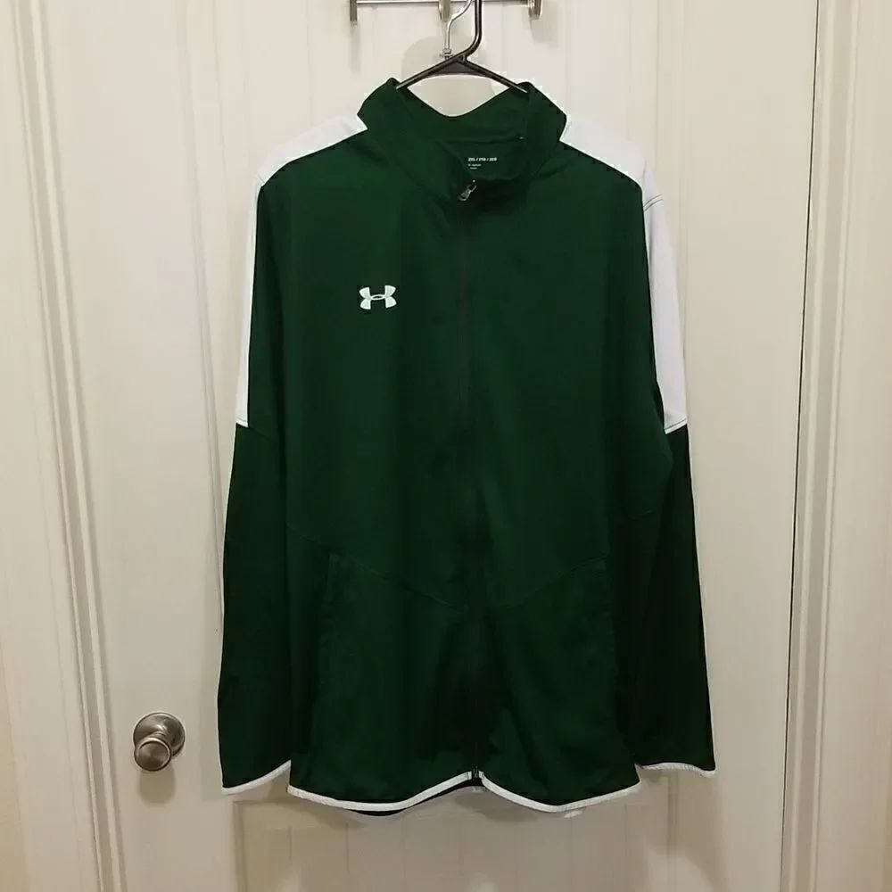 Under Armour Rival Knit Full Zip up Jacket Mens sz XXL